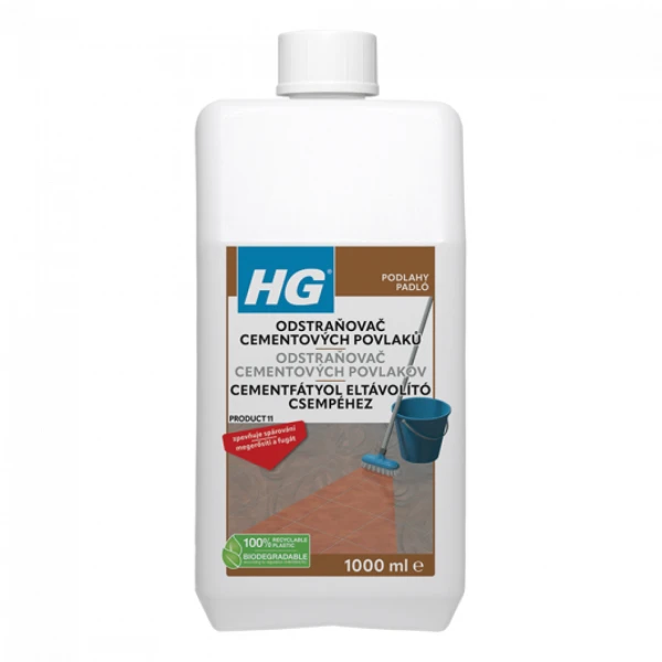 HG odstraňovač cementových povlakov 1l HG odstraňovač cementových povlakov 1l