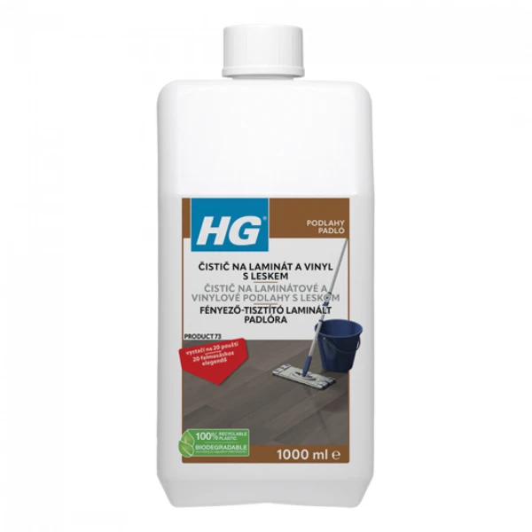HG čistič laminátových/vinylových podláh lesk 1l HG čistič laminátových/vinylových podláh lesk 1l
