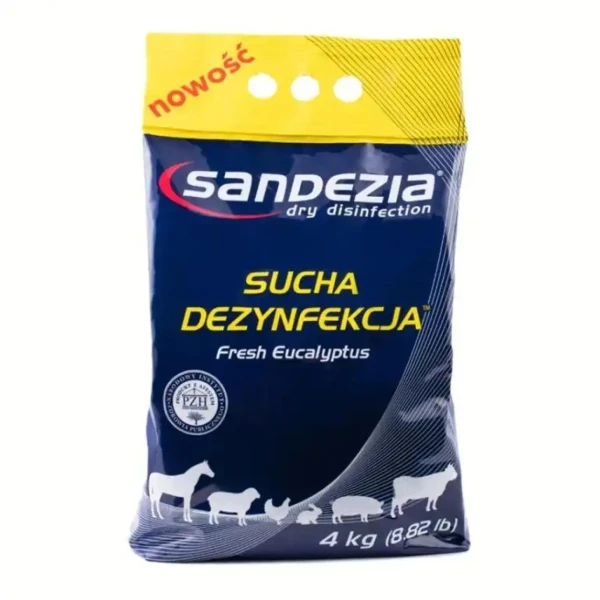 Dezinfekcia Sandezia 4kg suchá, pre hospodárske zvieratá Dezinfekcia Sandezia 4kg suchá, pre hospodárske zvieratá
