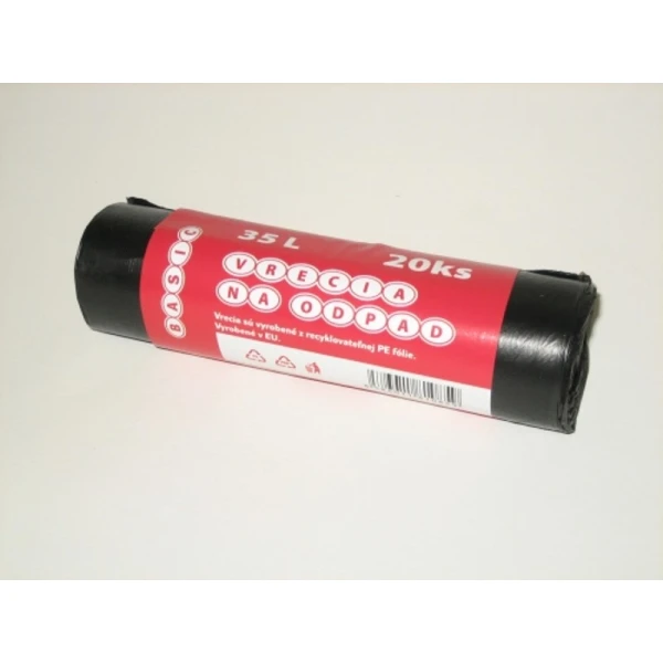 Vrece na odpad 35L/20ks HDPE Vrece na odpad 35L/20ks HDPE