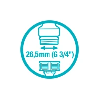 Nákrutka 26,5mm G 3/4" Gardena Nákrutka 26,5mm G 3/4" Gardena