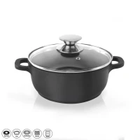 Hrniec GRANDE 16cm sklenená pokrievka