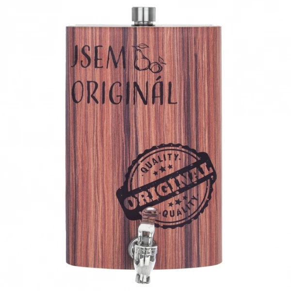 Fľaša ploskačka 1,7L nerez Som original Fľaša ploskačka 1,7L nerez Som original